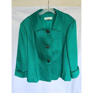 Green Tahari Blazer